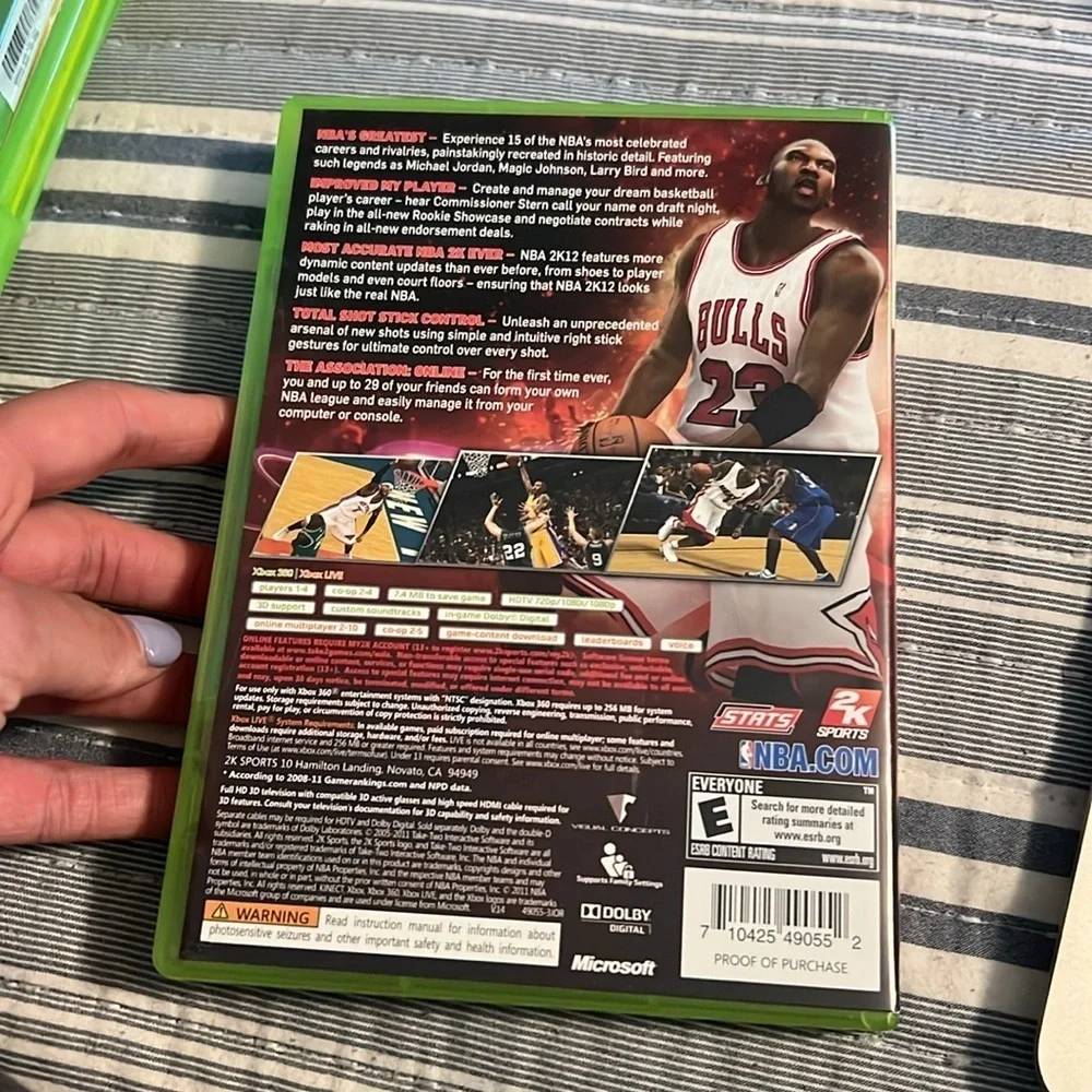 NBA 2K12 Xbox 360 Game